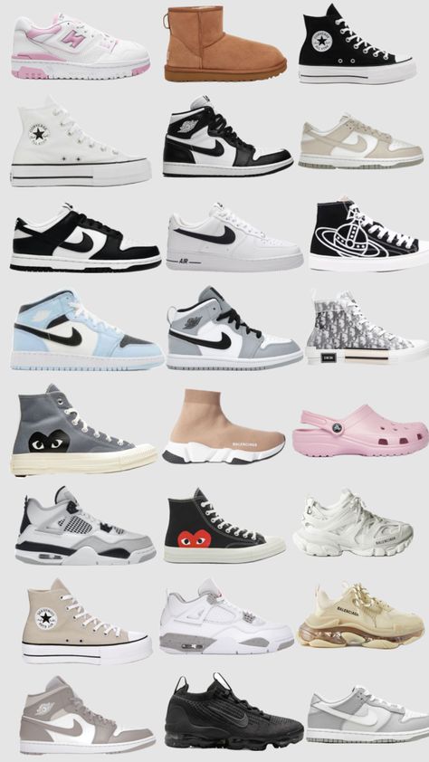 Baddie Shoes, Nike Shoes Women Fashion, Pretty Sneakers, Cute Nike Outfits, Nike Fashion Shoes, Preppy Shoes, Pretty Shoes Sneakers, Jordan Shoes Retro