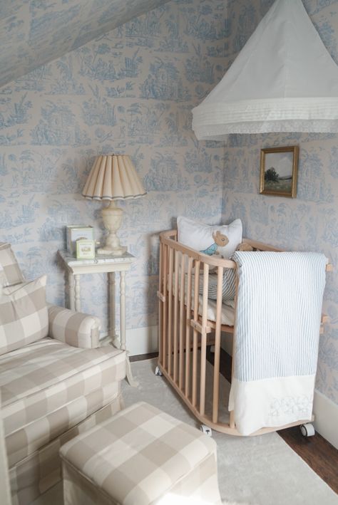 The Nursery/ from a little closet to a little boys room. French Kids Room, Pastel Baby Room, Nursery Pastel, Cottage Nursery, Nursery Room Design, Nursery Room Inspiration, Flower Mound, Nursery Inspo, Daughters Room