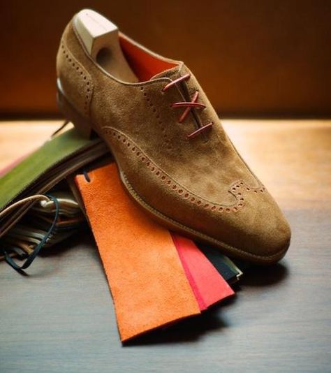 The Shoe Snob Blog - Wing Tip Shoes, Sandal Kulit, Shoes Formal, Gentleman Shoes, Oxford Brogues, Suede Oxfords, Brown Shoes, London Town, Best Sneakers