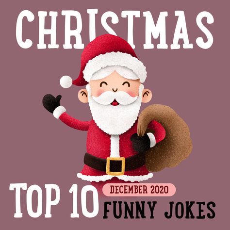 Top 10 Funny Christmas Jokes - December 2020 Christmas Kid Jokes Funny, Holiday Dad Jokes, Christmas Dad Jokes Hilarious, Holiday Jokes For Kids, Christmas Dad Jokes, Funny Santa Jokes, Dirty Christmas Jokes, Jokes Christmas, Winter Jokes