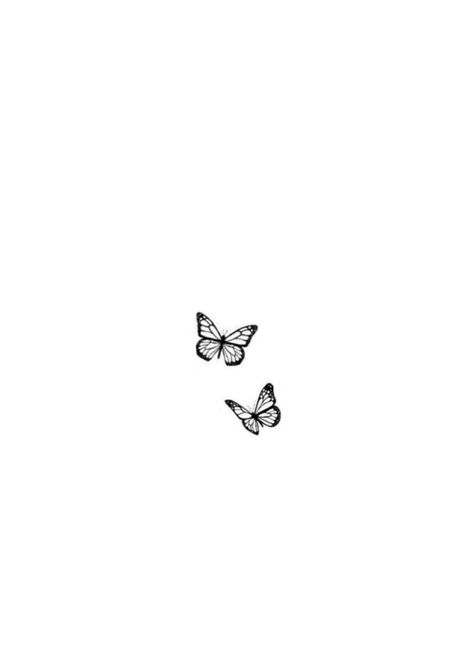 Hideable Tattoos For Women, Two Little Butterflies Tattoo, Two Butterflies Drawing, Two Butterfly Tattoo, Butterfly Tattoo On Forearm, Cute And Simple Tattoos, Two Butterflies Tattoo, Butterfly Small Tattoo, Butterfly Tattoo Ankle