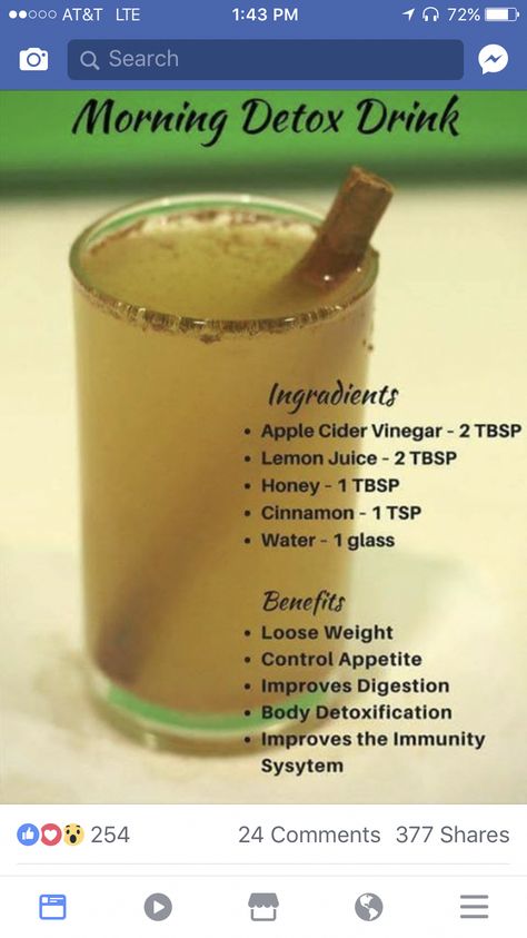 Comeback Era, Inflammation Recipes, Apple Cider Vinegar Detox, Lemon Diet, Full Body Detox, Healing Remedies, Natural Detox Drinks, Health Hacks, Morning Drinks