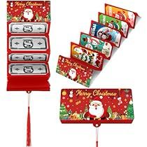 Money Christmas Gift Ideas, Christmas Money Gift Ideas, Money Gifts Christmas, Mechanical Cards, Gift Card Holder Christmas, Christmas Scrapbook Ideas, Gift Card Bouquet, Santa Craft, Fancy Envelopes