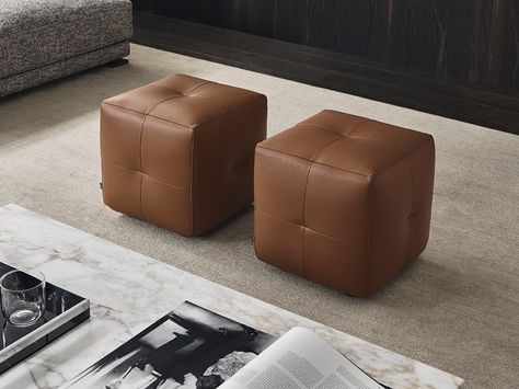 Pouf Chair, Leather Pouf, Ottoman Stool, Leather Ottoman, Pouf Ottoman, Modern Wardrobe, Wardrobe Design, Bedroom Collection, Chairs Armchairs