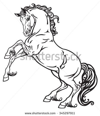 Unicorn Pictures To Color, Unicorn Sketch, Unicorn Stencil, Horse Black, Black White Tattoos, Unicorn Tattoos, Illustration Tattoo, Unicorn Pictures, Horse Coloring Pages