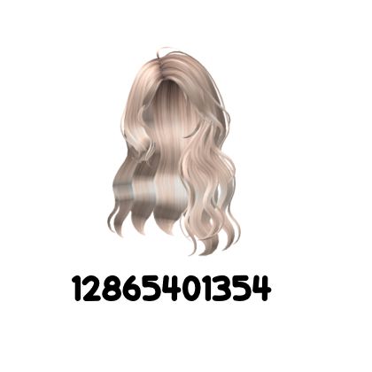 Platinum Blonde Hair Codes Berry Ave, Berry Avenue Platinum Blonde Hair Codes, Platinum Blonde Hair Roblox Code, Rambut Roblox, Mermaid Waves Hair, Blonde Hair Roblox, Mermaid Waves, Waves Hair, Silver Blonde