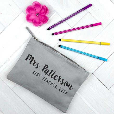 Space Wall Decals, Ben And Holly, Personalized Pencil Case, Bathroom Gifts, Presents For Teachers, End Of Term, Gifts Teacher, Best Teacher Ever, Pink Cases