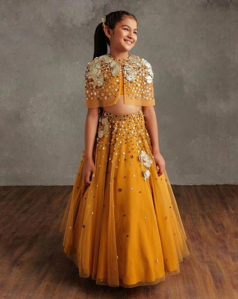 Can we take a moment to appreciate the gorgeousness exuded by @mostlysane in this #vvanibyvanivats lehenga?! Shop online at… | Instagram Indian Dresses For Kids, Kids Indian Wear, Baby Dress Embroidery, Kids Lehenga Choli, Kids Party Wear Dresses, Kids Blouse Designs, Kids Lehenga, Kids Dress Wear, Baby Dress Design