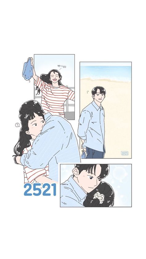 Whimsical Art Journal, Fotografi Vintage, 25 21, All Korean Drama, Cartoon Sketches, Cute Cartoon Drawings, Cute Couple Art, Comic Styles, Art Drawings Simple