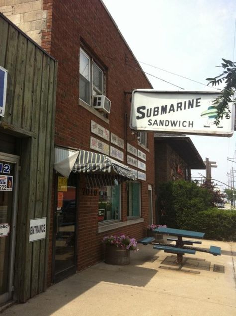 Super Submarine, Kennedy Ave, Hammond Indiana Hammond Indiana, Calumet City, Vintage Life, City House, Submarine, Indiana, Chicago, Sweet Home, Outdoor Decor