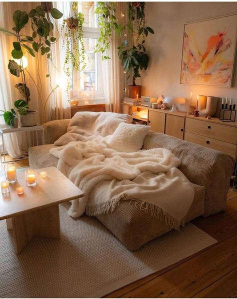 Pinterest Room, Dream Apartment Decor, Cozy Living Spaces, Dekorasi Kamar Tidur, Room Goals, Cozy Room Decor, Apartment Decor Inspiration, Dream House Interior, Dream Houses