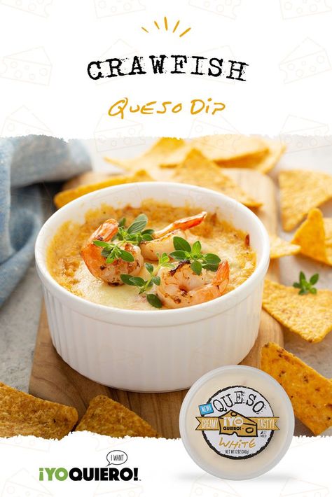 Mardi Gras Charcuterie Board, Crawfish Queso Dip, Crawfish Queso, Crawfish Dip, Mardi Gras Recipes, Mardi Gras Food, Cheese Dip Recipes, The Big Easy, Queso Dip