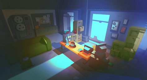 ArtStation - Detective Room