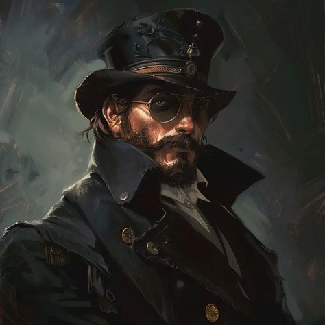 Lord Ignis, Akorosan Dilettante. Perhaps he is a cunning patron? A secret Vigilante? A worshiper of an abomination? The choice is yours. #bladesinthedark #fantasyart #rpgart #midjourney #aiart Top Hat Character Art, Dnd Detective, Gunslinger Warlock, Victorian Explorer, Detective Oc, Gentleman Thief, Warlock Dnd, Weird West, D D Character Ideas