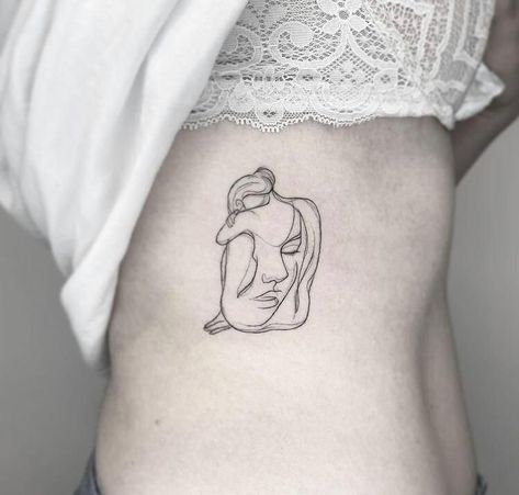 Insecurity Tattoo Ideas, Insecure Tattoo Ideas, Insecure Tattoo, It’s Ok Tattoo, Insecurity Tattoo, Insecurities Tattoo, Ancestral Tattoo, Hip Tattoos Women, Silhouette Tattoos