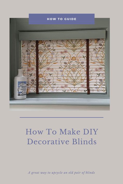 How to make a diy dcorative blind step by step guide. Painting Blinds, Kitchen Shelf Liner, Paper Blinds, Airy Bedroom, Bedroom Cupboards, Diy Blinds, Shelf Liner, Fabric Blinds, Kitchen Shelf