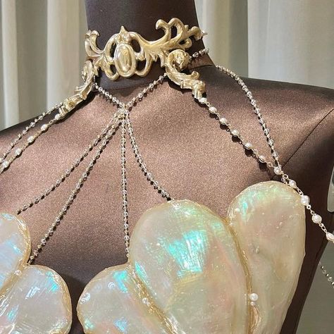 Mother Of Pearl Costume, Pearl Fashion, Costume Ideas, Fancy Dress, Mother Of Pearl, Halloween Costumes, Mermaid, On Instagram, Instagram