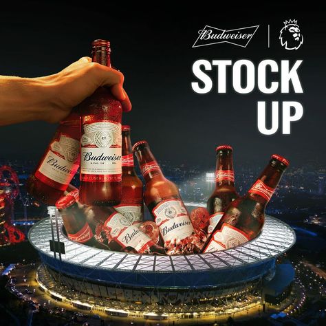 Budweiser Commercial, Soccer Season, Fan Engagement, Beer Design, Freelance Designer, The Energy, The Project, Premier League, Creative Design