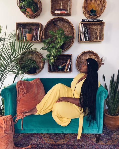 3,079 Likes, 124 Comments - Amarachi N. Ukachu (@amarachiukachu) on Instagram: “I’ve always found joy in solitude and silence. 🌱 #myhappyplace” Afro Chic Home Decor, Chic Home Decor, Dream Decor, Chic Home, Tropical Paradise, Finding Joy, My Happy Place, Happy Place, My Dream Home