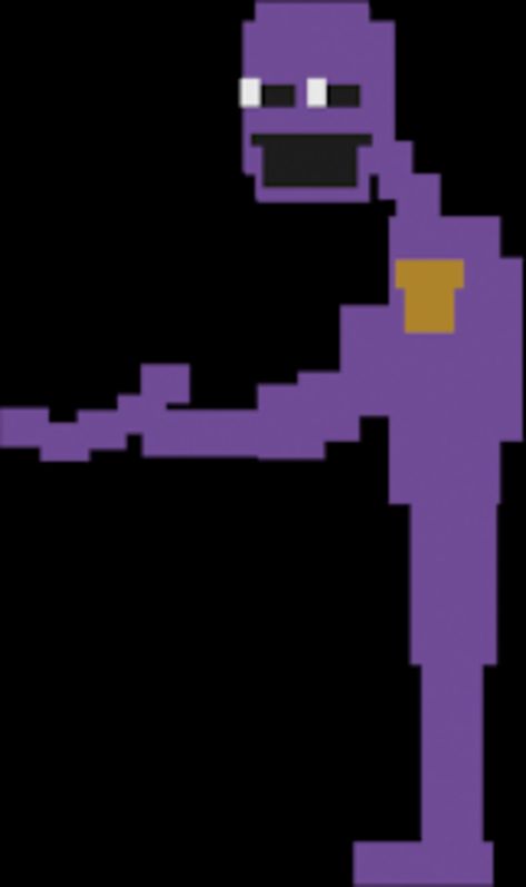 Purple Man, Purple Guy, Five Nights At Freddy's, Pixel Art, Purple, Art