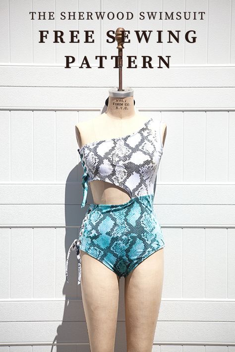 Remaking Clothes, Swimwear Sewing, Swim Design, Diy Swimwear, Swimwear Sewing Patterns, Swimsuit Pattern Sewing, Diy Swimsuit, Sewing Patterns Free Women, Sewing Shop