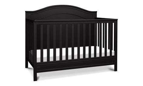 DaVinci Charlie 4-in-1 Convertible Crib | Wayfair Cowboy Themed Nursery, Davinci Crib, Crib To Toddler Bed, 4 In 1 Crib, Baby Cribs Convertible, Arched Headboard, Crib Toddler Bed, Adjustable Mattress, Toddler Furniture