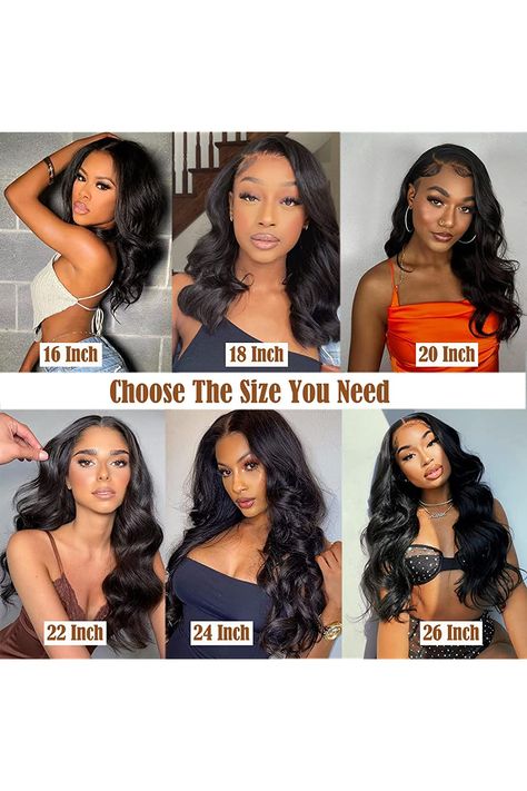 16 Inch Body Wave Wig Hairstyles, 22 Inch Wig Body Wave, 16 Inch Body Wave Wig, Wig Inches Chart, 22 Inch Body Wave Wig, 30inch Body Wave Wig, 36 Inch Body Wave Wig, Body Wave Glueless Wig, 18in Body Wave Wig