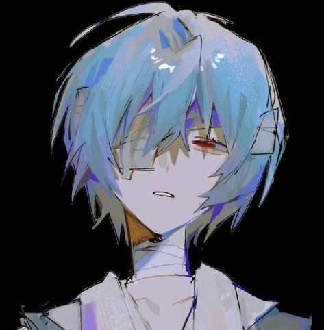 Evangelion Art, Neon Evangelion, Rei Ayanami, Have Inspiration, 캐릭터 드로잉, 영감을 주는 캐릭터, Art Icon, Sketchbook Art Inspiration, Neon Genesis Evangelion