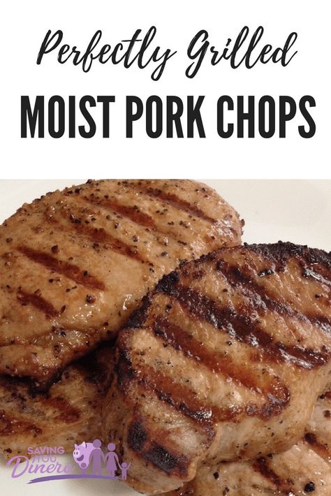 Marinated Pork Chops Grilled, Best Grilled Pork Chops, Grilled Pork Chops Marinade, Perfect Pork Chops, Pork Chop Recipes Grilled, Bbq Pork Recipes, Marinated Pork Chops, Bbq Pork Chops, Grilled Foods