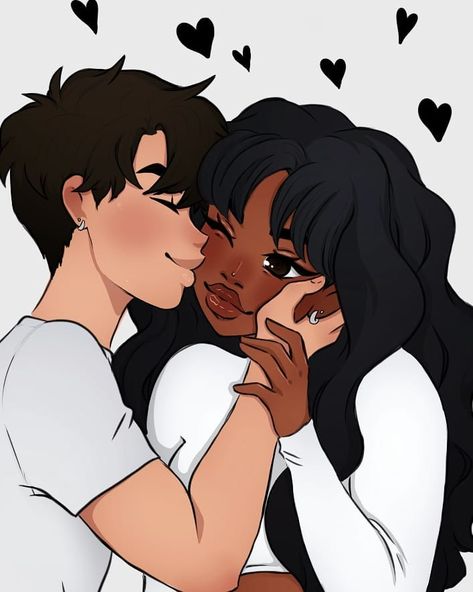 Breanna on Instagram: “🎵Living without you is a No No🎵 ♡♡♡ #ambw #am #bw #blasian #couple  #myart #artwork #artist #digitalart #digital #art #artoftheday…” Blasian Couple, Interracial Art, Black Couple Art, Image Swag, Boy Drawing, Living Without You, Cute Couple Drawings, Black Cartoon, Black Love Art