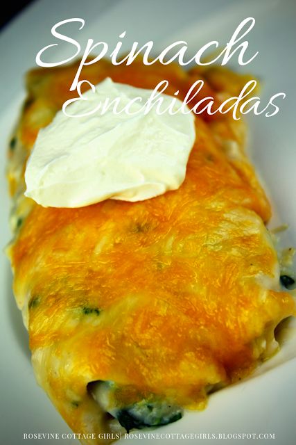 Spinach Enchiladas With White Sauce, Spinach Enchilada Recipe, Food Enchiladas, Chicken Cheese Enchiladas, Spinach Enchiladas, Caesar Pasta Salad, Caesar Pasta, Spinach Casserole, Fried Tortillas