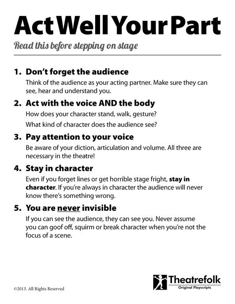 Acting Tips Poster. Click to download a printable version. Niels Schneider, Theatre Classroom, Acting Quotes, New York Trip, Teaching Theatre, Drama Education, Theatre Education, Teaching Drama, Acting Lessons