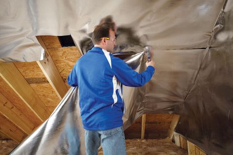 Do Radiant Barriers Really Make a Difference? Air Duct Cleaning, Radiant Barrier, Clean Air Ducts, Skin Facts, Attic Insulation, Home Insulation, Pure Air, Duct Cleaning, Roofing Services