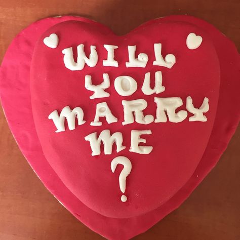 Will You Marry Me Cake, Proposal Cakes Ideas, Proposal Cake, She Said Yes, Mary I, She Said, Marry Me, Birthday Ideas, Life Quotes