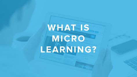 Micro-learning is learning in smaller segments and goes hand in hand with traditional eLearning. Activities include short-term lessons, projects, or assignments with smaller amounts of information. The course material is broken into smaller lessons or modules, rather than teaching a broad topic all at once. #microlearning  #elearning Micro Learning, Research Question, Going To University, University Studying, Mobile Learning, College Experience, Education Organization, Online University, Teaching Style