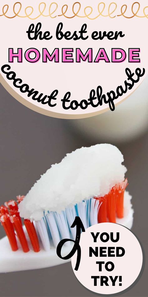 Homemade Toothpaste With Coconut Oil, Coconut Oil Toothpaste Recipe, Diy Dog Toothpaste, All Natural Toothpaste, Coconut Oil Toothpaste, Diy Toothpaste, Baking Soda Toothpaste, Toothpaste Recipe, Homemade Coconut Oil