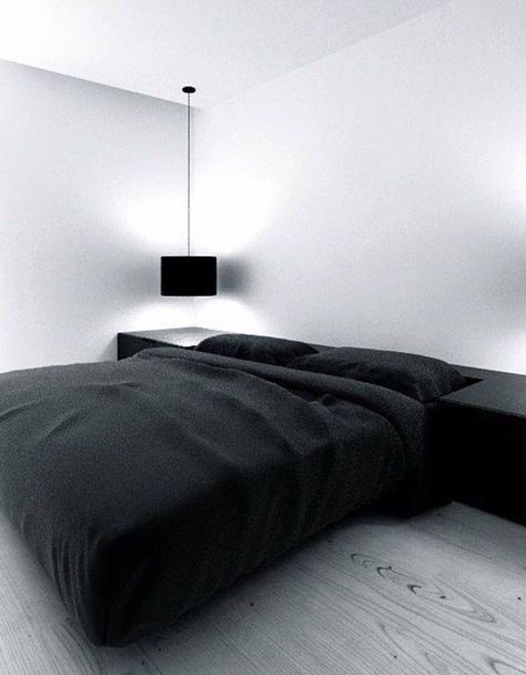 Minimalist Bedroom Decor, Interior Design Minimalist, Modern Minimalist Bedroom, Minimalist Bedroom Design, Modern Bedroom Decor, Trendy Bedroom, Minimalist Home Decor, Home Design Decor, White Bedroom