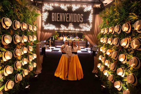 Havana Nights Event Decor, Miami Quinceanera Theme, Havana Nights Gala Decor, Salsa Night Party Theme, Havana Nights Gala Theme, Tropicana Club Havana, Diy Havana Nights Decor, Habana Nights Party, Havana Party Decorations