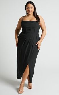 Plus Size Dresses | Shop Women's Plus Size Dresses Online | Showpo USA Plus Size Wedding Guest Dress, Corset Plus Size, Plus Size Corset Dress, Black Dress Elegant, Midi Dress Plus Size, Plus Size Corset, Tulip Skirt, Guess Dress, Sweetheart Dress