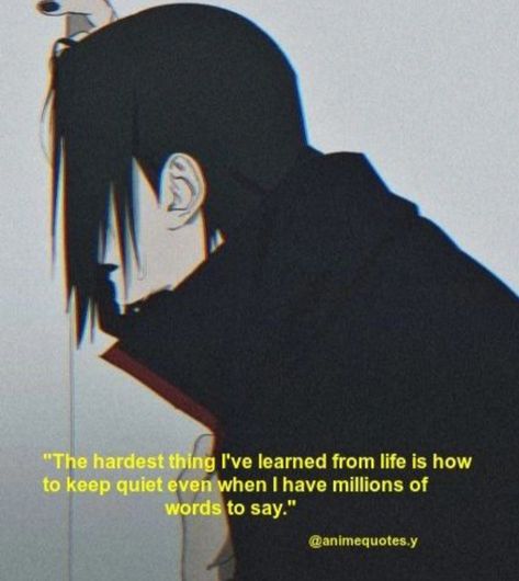 Quotes Anime Quotes That Hit Different, Anime Breakup Quotes, Anime Quotes Deep Truths Short, Anime Thoughts Quotes, Anime Lines Quotes, Famous Anime Quotes, Anime Quotes Deep, Anime Quotes Aesthetic, Meaningful Anime Quotes