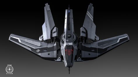 ArtStation - THE ANVIL HAWK - STAR CITIZEN, Michael Oberschneider Sci Fi Spaceships, Sci Fi Ships, Spaceship Concept, Spaceship Art, Ad Astra, Spaceship Design, Concept Ships, Futuristic Art, Star Citizen