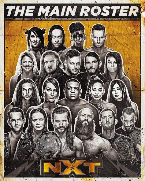 WWE NXT on Instagram: “We are "the main roster." #WeAreNXT. 💛🖤” Wwe Nxt, November 13, Wwe Superstars, Wwe, Maine, Wrestling, Movie Posters, On Instagram, Quick Saves