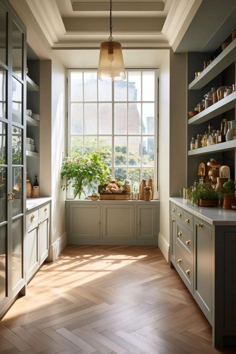 Pantry No Door, Walk In Pantry Ideas, Organizing Your Pantry, Pantry Layout, Dream Pantry, House Pantry, Pantry Inspiration, Jade Design, Clutter Free Kitchen