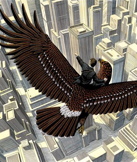 Image by Douglas Smith  From "Birds Eye View" - a collection of images depicting great heights and #adventure ! Scratchboard Artists, Scratchboard Illustration, Douglas Smith, Art Charcoal, Digital Museum, Artist Sketchbook, Pop Surrealism, Birds Eye View, Birds Eye