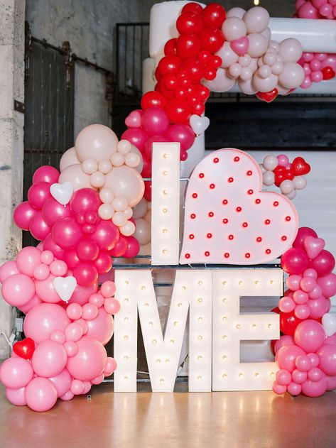 Kara's Party Ideas Self Love Club Valentine Party | Kara's Party Ideas Glam Table, Party Elements, Beverage Bar, Bounce Houses, Sweet Paper, Holiday Aesthetic, Self Love Club, Party 2023, 26th Birthday