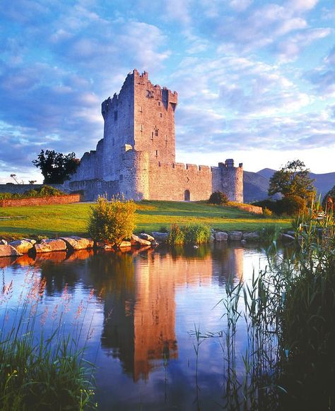 Ross Castle Ireland, Ross Castle, Killarney Ireland, Moving To Ireland, Castle Ireland, Kerry Ireland, Irish Landscape, County Kerry, Ireland Landscape