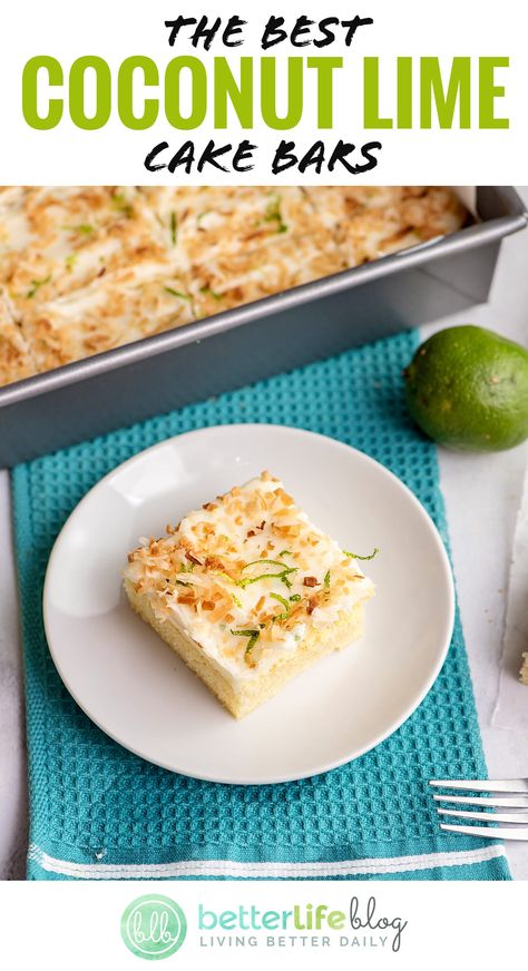 Coconut Lime Cake, Lime Dessert Recipes, Lime Dessert, Lime Slice, Lime Desserts, Coconut Slice, Rock Cake, Lime Cake, Slices Recipes