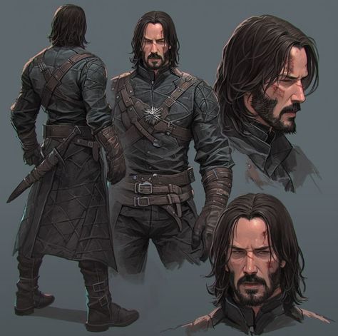 Harry Potter Character Art, Witcher Oc Art, Witcher Oc Male, Witcher Character Design, Rogue Character Art, Witcher Art, 다크 판타지, Dungeons And Dragons Characters, Dungeons And Dragons Homebrew