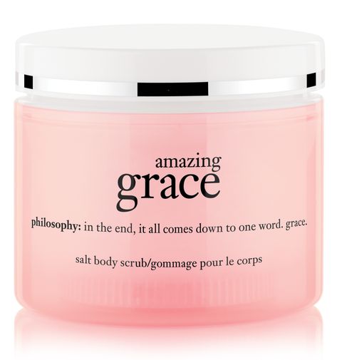 Salt Face Scrub, Face Scrub Recipe, Philosophy Amazing Grace, Homemade Moisturizer, Shower Scrub, Body Firming, Salt Body Scrub, Face Scrub Homemade, Exfoliating Body Scrub