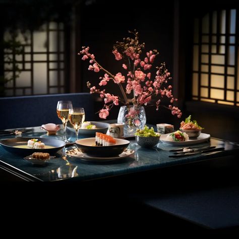 Luxury Dining in Japan: An Unforgettable Gastronomic Journey Korean Fine Dining Restaurant, Fine Dining Experience, Gourmet Japanese Food, Luxury Japanese Restaurant, Kaiseki Ryori, Japanese Fine Dining, Japan Restaurant, Japanese Luxury, Minimalist Restaurant